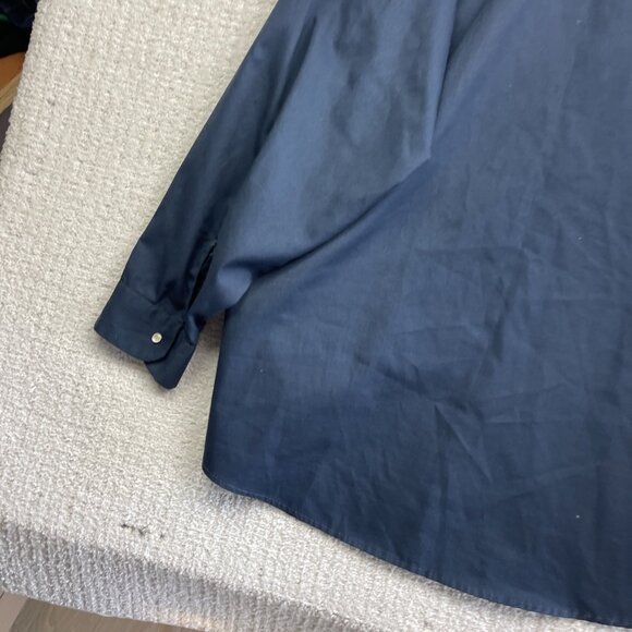 VTG Big Bill Canada Made Work Shirt Men 3XL Blue Pearl Snap Long Sleeve Workwear - Picture 12 of 14